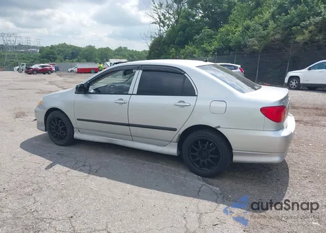 2004 Toyota Corolla Ce/Le/S from USA, damaged, VIN 01NXBR32E24Z29756